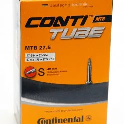 Continental MTB 27.5 Mountain Bike Inner Tube 27.5" X 1.75-2.5 Presta - 42mm