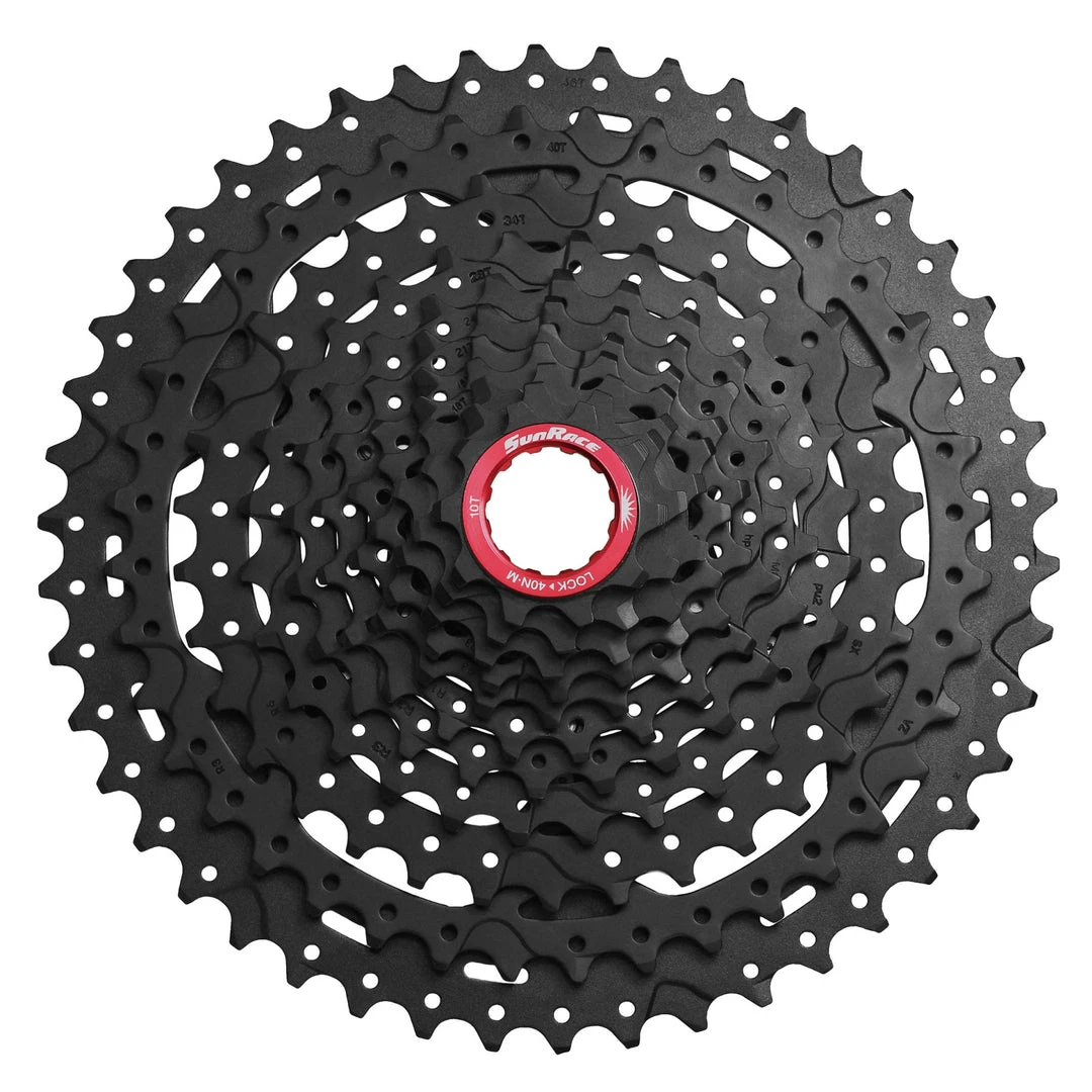 Drivetrain SunRace MX9 X Wide Range Cassette Sram XD Type - 11 Speed 1 Drivetrain SunRace MX9 X Wide Range Cassette Sram XD Type - 11 Speed