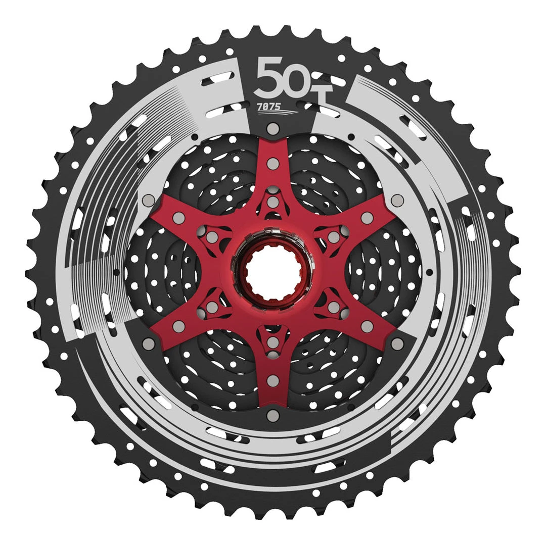 Sunrace CSMZ90 - 12 Speed Wide Range MTB Cassette - Black - 11-50 Drivetrain 2 Sunrace CSMZ90 - 12 Speed Wide Range MTB Cassette - Black - 11-50 Drivetrain