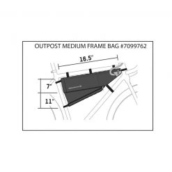 Blackburn Outpost Frame Bag - Medium