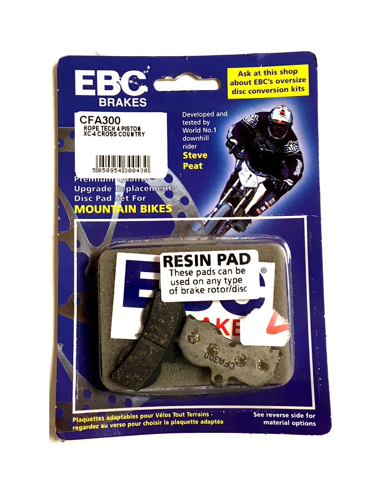 EBC CFA300 Green Hope XC-4 Disc Brake Pads 1 EBC CFA300 Green Hope XC-4 Disc Brake Pads