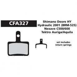 Brakes EBC - CFA327 - Green - Shimano Deore Mini Disc Brake Pads