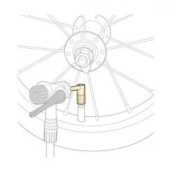 Topeak Pressure Rite Pump Adapter - Schrader Accessories