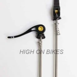 A2Z Alloy TITANIUM Bike Wheel Quick Release Levers