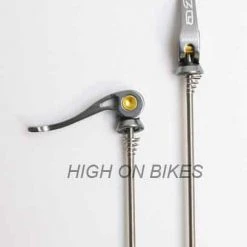 A2Z Alloy TITANIUM Bike Wheel Quick Release Levers