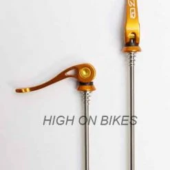 A2Z Alloy TITANIUM Bike Wheel Quick Release Levers