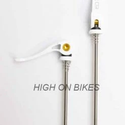 A2Z Alloy TITANIUM Bike Wheel Quick Release Levers