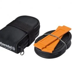 Continental Road Bike Saddlebag 1 X Race 28 (42mm) Innertube + 2 X Tyre Levers Accessories