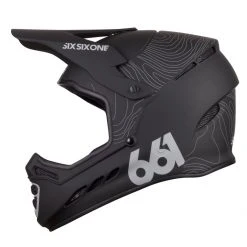 Premium Gifts SixSixOne Reset Full Face Helmet - Contour Black