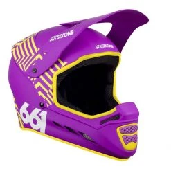 Premium Gifts SixSixOne Reset Full Face Helmet - Dazzle Purple