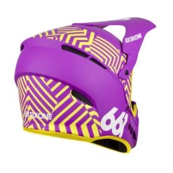 Premium Gifts SixSixOne Reset Full Face Helmet - Dazzle Purple