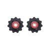 Drivetrain BBB RollerBoys Ceramic Jockey Wheels Gear Pulleys 11T Black - BDP-12