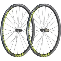 Token RoubX Carbon Disc Gravel 700c / 29" Wheelset - NEON