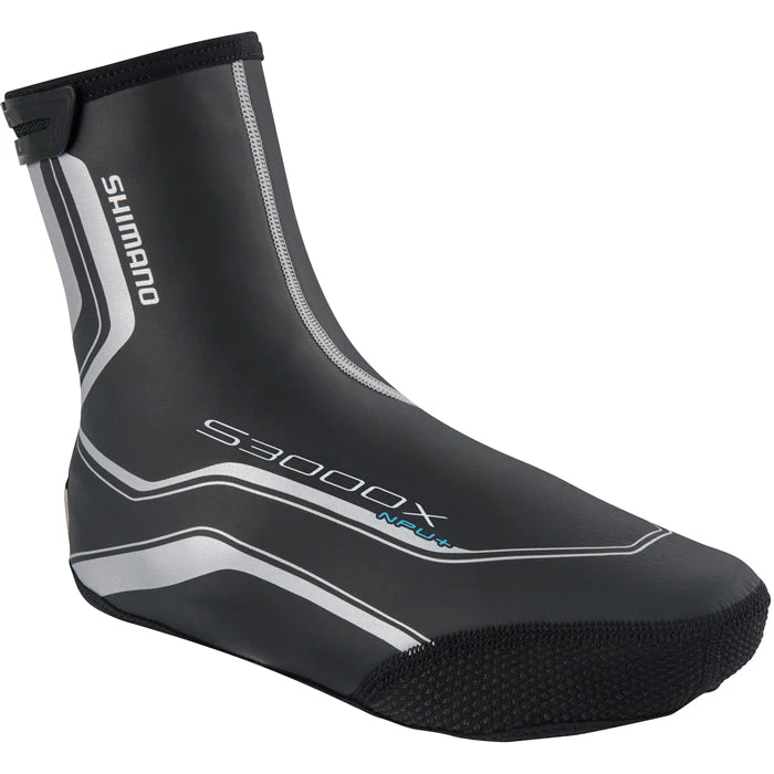 Shimano S3000X - NPU+ Trail / Mountain Bike Overshoes - Black Clothing 1 Shimano S3000X - NPU+ Trail / Mountain Bike Overshoes - Black Clothing