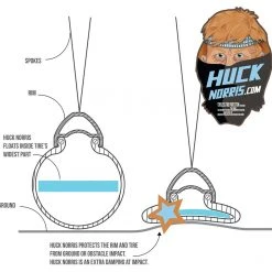 Wheels & Tyres Huck Norris Tubeless Tyre Protection - 29/27.5 - SINGLE 10 Wheels & Tyres Huck Norris Tubeless Tyre Protection - 29/27.5 - SINGLE