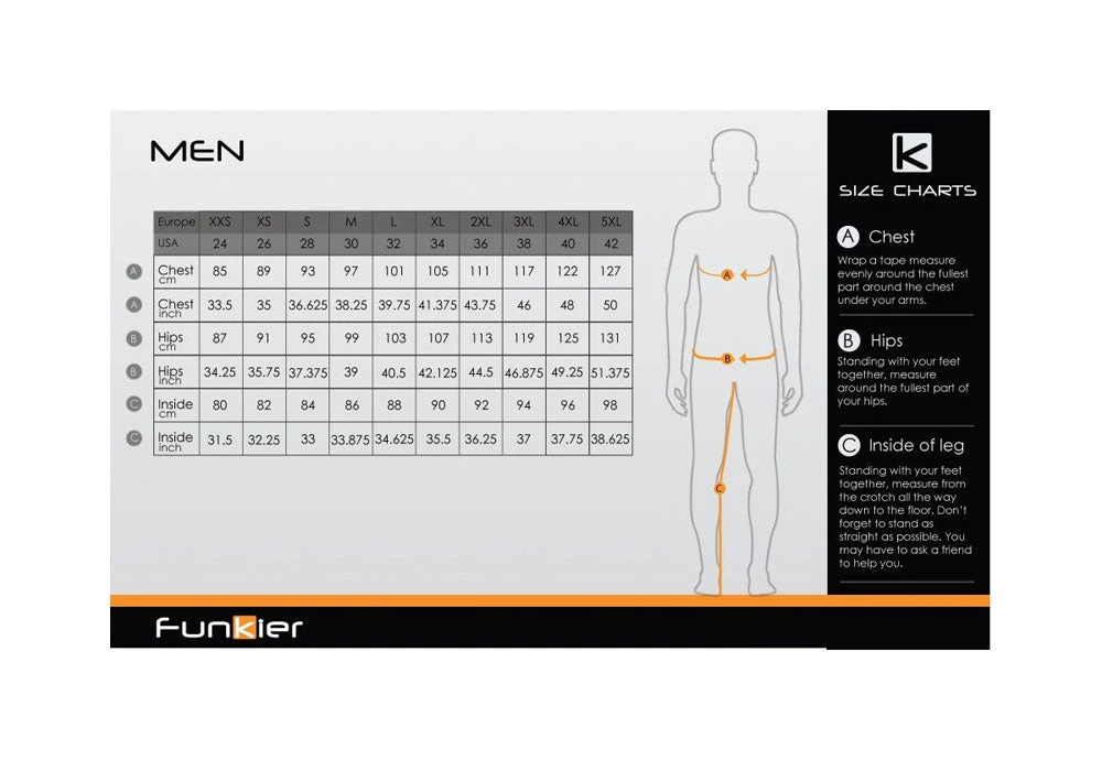 Funkier F-77 - 4-way Stretch 7 Panel Padded Cycling Shorts 4 Funkier F-77 - 4-way Stretch 7 Panel Padded Cycling Shorts