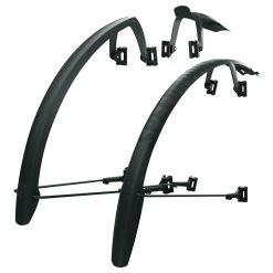 SKS Speedrocker 700c Gravel Bike Mudguard Set - Black