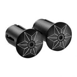 Supacaz Star Plugz Bar End Plugs - Anodized Controls