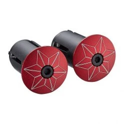 Supacaz Star Plugz Bar End Plugs - Anodized Controls