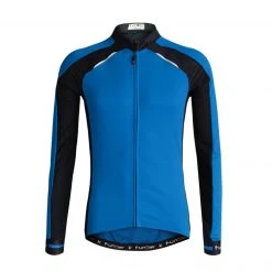 Funkier Talana Thermal Long Sleeve Jersey - Blue / Black Clothing