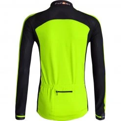 Funkier Talana Thermal Long Sleeve Jersey - Yellow / Black Clothing