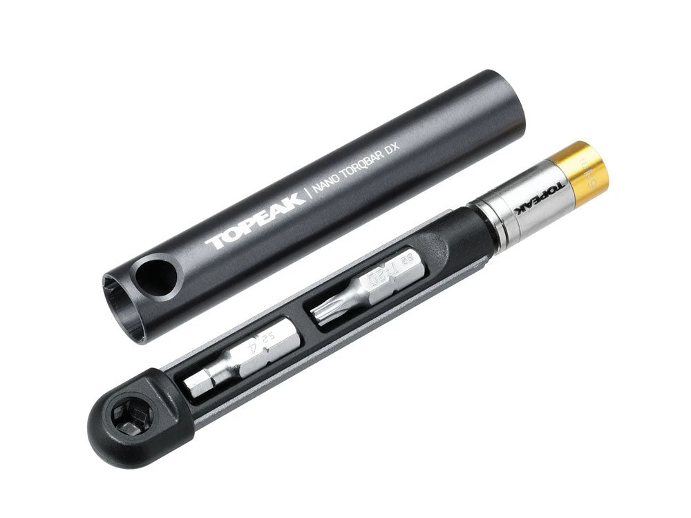 Topeak Nano TorqBar DX - 4/5/6 Nm + 5 Bits 2 Topeak Nano TorqBar DX - 4/5/6 Nm + 5 Bits