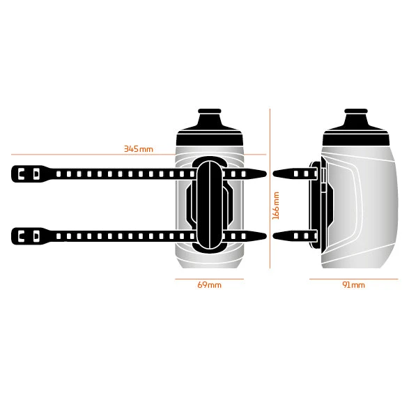 Fidlock Twist Bottle 450 + Universal Base Accessories 2 Fidlock Twist Bottle 450 + Universal Base Accessories