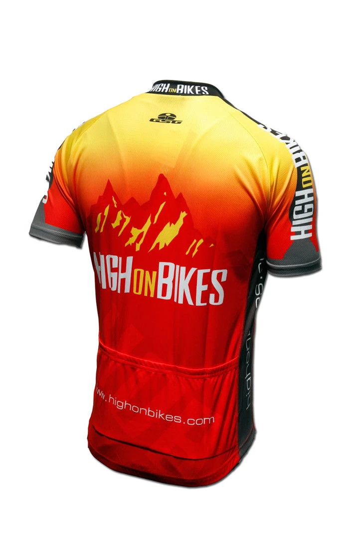 High On Bikes V1 - Short Sleeve Cycling Jersey Clothing 2 High On Bikes V1 - Short Sleeve Cycling Jersey Clothing