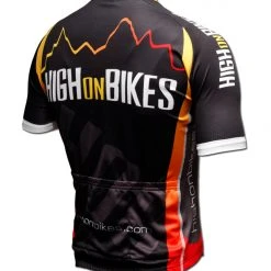 Clothing High On Bikes V2 - Short Sleeve Cycling Jersey