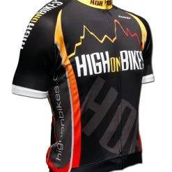 Clothing High On Bikes V2 - Short Sleeve Cycling Jersey