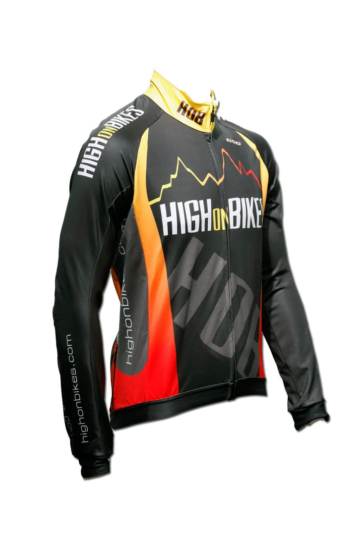High On Bikes V2 - Long Sleeve Winter Cycling Jacket 1 High On Bikes V2 - Long Sleeve Winter Cycling Jacket