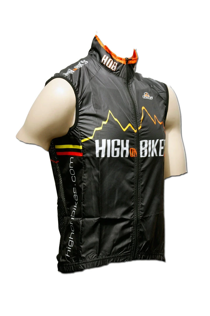 High On Bikes V3 - Sleeveless Cycling Gilet / Vest Clothing 1 High On Bikes V3 - Sleeveless Cycling Gilet / Vest Clothing