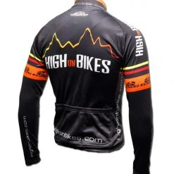 Clothing High On Bikes V3 - Long Sleeve Cycling Jersey