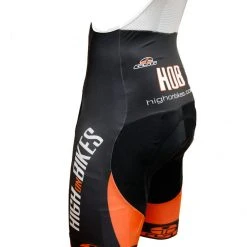 High On Bikes V4 - Coolmax Lycra Cycling Bib Shorts Clothing