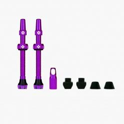 Muc Off Accessories Muc-Off - V2 Tubeless Alloy Presta Valve Kit - 44/60/80mm