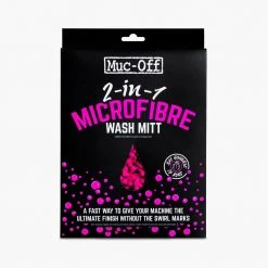 Muc Off Accessories Muc-Off 2-in-1 Microfibre Wash Mitt - Pink