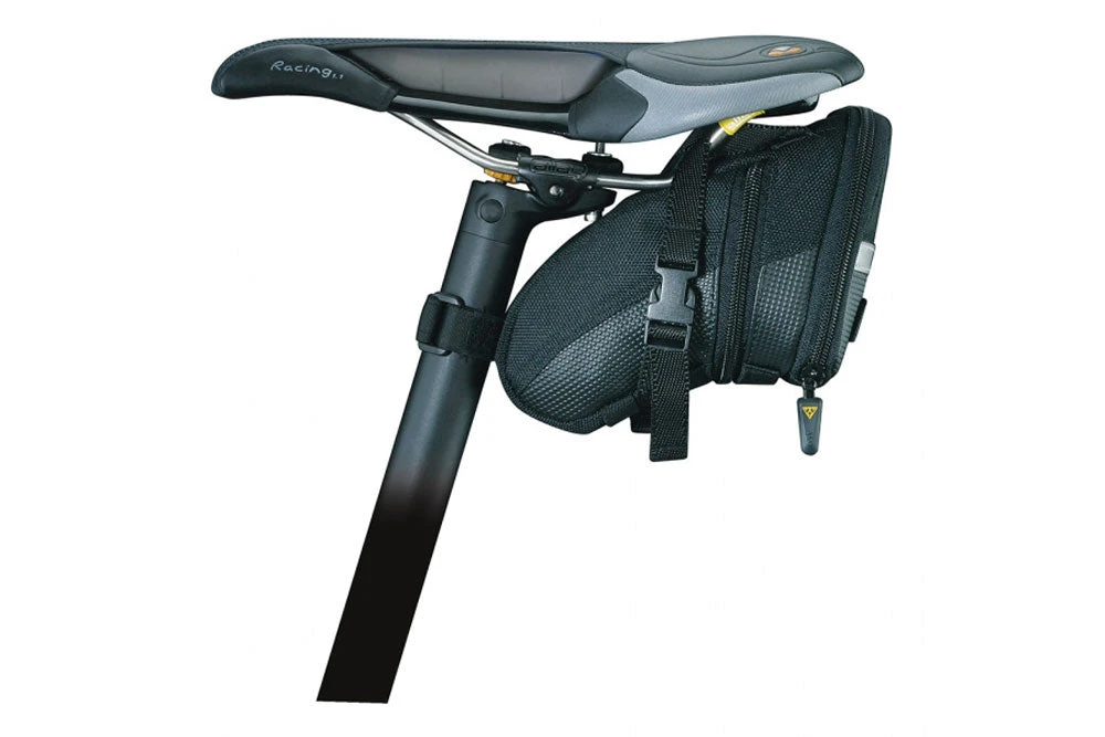 Topeak Aero Wedge Pack - Strap - Saddle Bag - Medium 2 Topeak Aero Wedge Pack - Strap - Saddle Bag - Medium