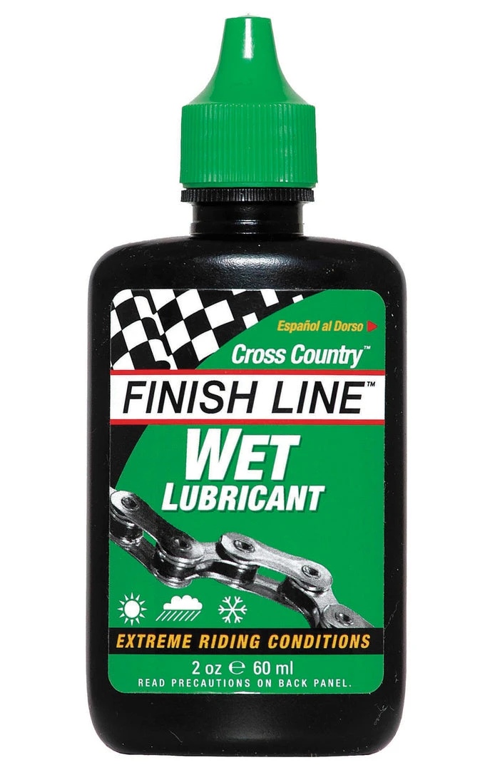 Finish Line Cross Country Wet Chain Lube 60ml 1 Finish Line Cross Country Wet Chain Lube 60ml
