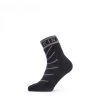 SealSkinz Waterproof Warm Weather Ankle Length Socks + Hydrostop